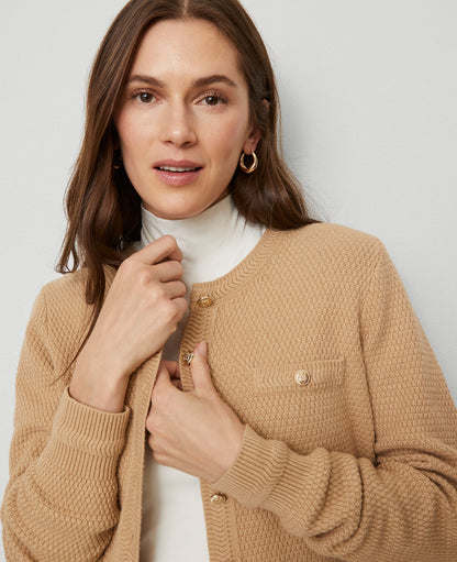 Textured Cardigan