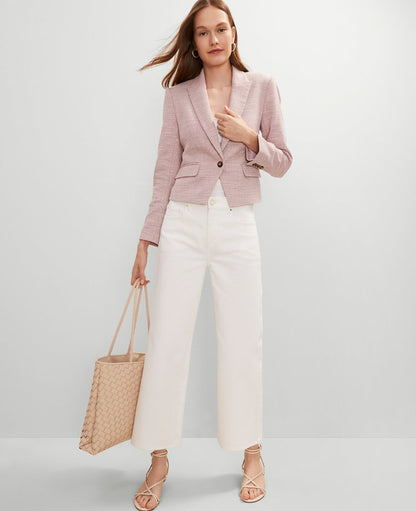 The One Button Fitted Blazer