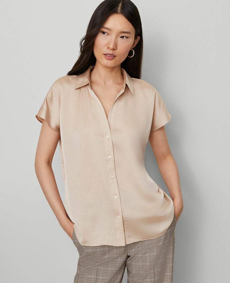 Split Neck Blouse