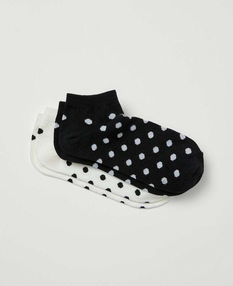 Polka Dot Ankle Sock Set