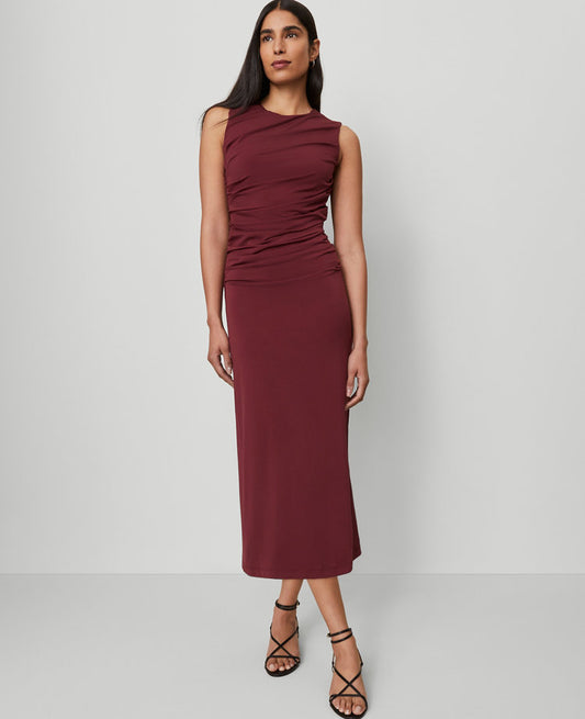 Knit Ruched Sheath Dress