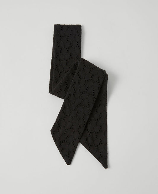 Eyelet Skinny Scarf