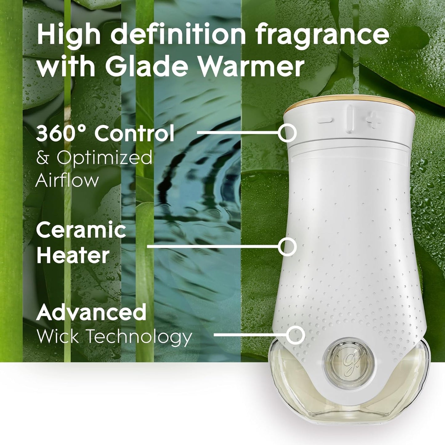 Glade PlugIns Refills Air Freshener, Scented and Essential Oils for Home and Bathroom, Apple Cinnamon, 3.35 Fl Oz, 5 Count