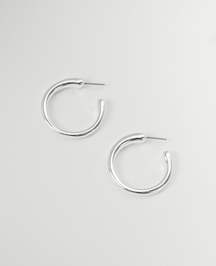 Thin Hoop Earrings