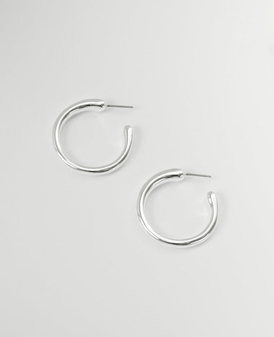 Thin Hoop Earrings