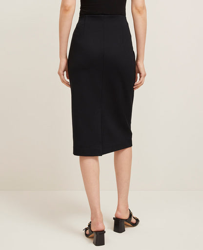 Petite Ponte Pencil Skirt