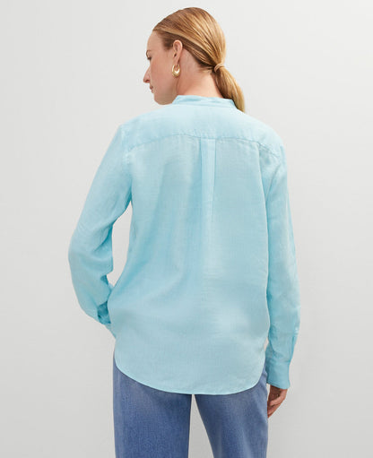 Petite Relaxed Linen Perfect Shirt