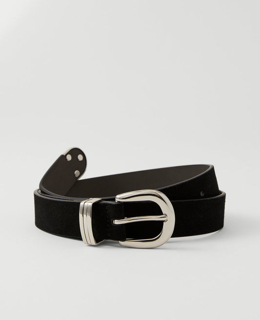 Suede Multi Keeper Belt