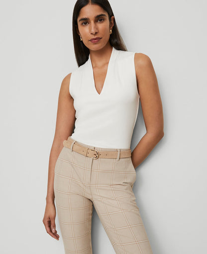 Sleeveless V-Neck Top