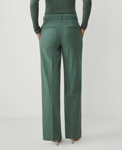 The Tall Side-Zip Straight Pant in Bi-Stretch