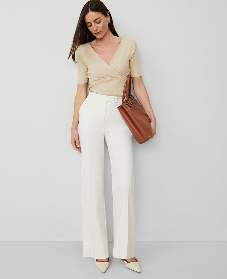 The Petite Modern Wide-Leg Pant
