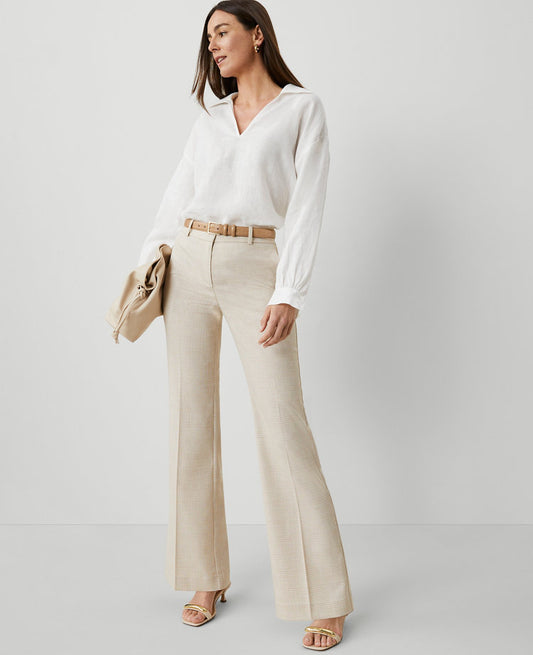 The Petite Jayne Trouser Pant in Glen Check