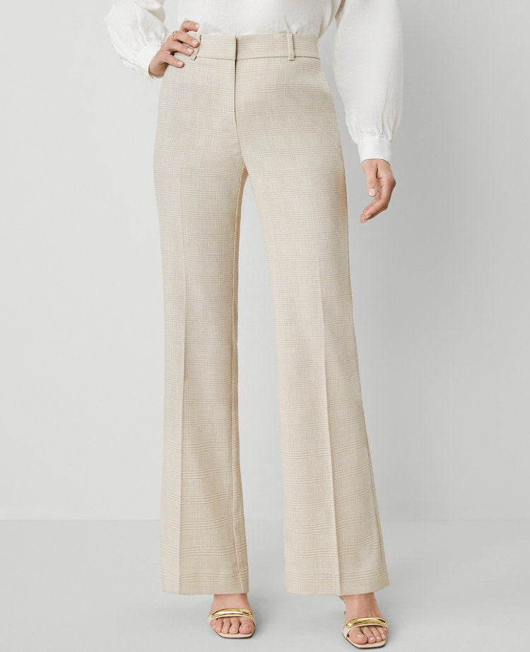 The Petite Jayne Trouser Pant in Glen Check