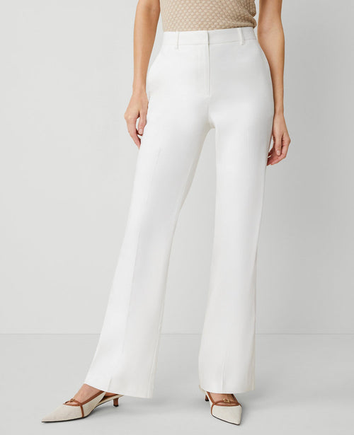 The Trouser Pant in Herringbone Linen Blend — Curvy Fit