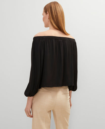 Gathered Off The Shoulder Top