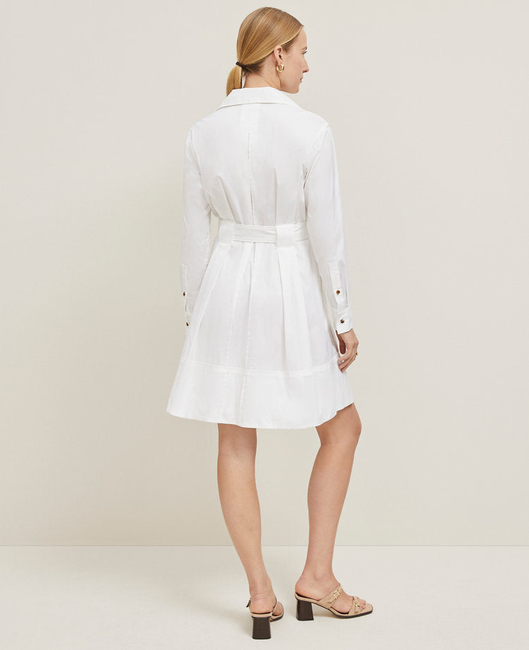 Petite Flare Pocket Shirtdress