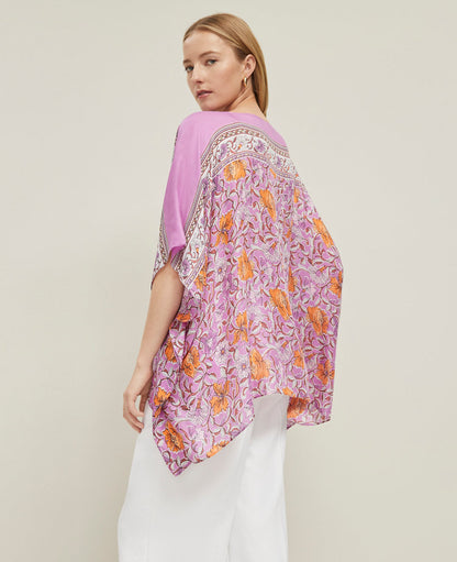 Floral Poncho