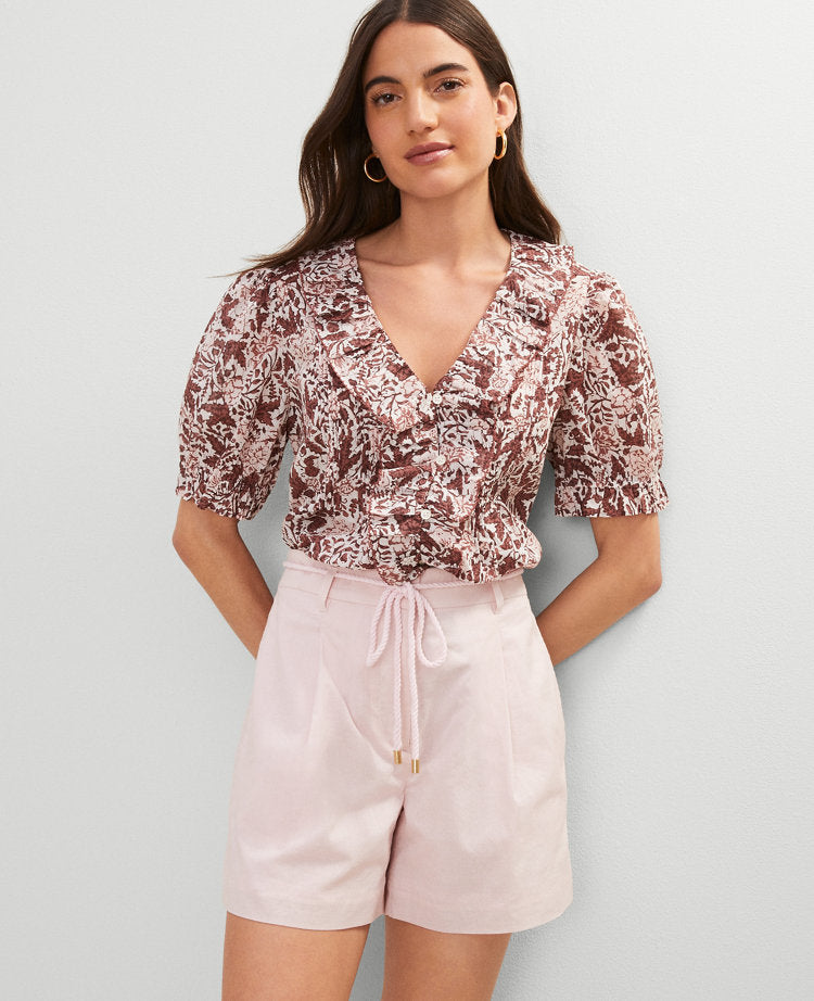 Petite Weekend Collection Belted Short