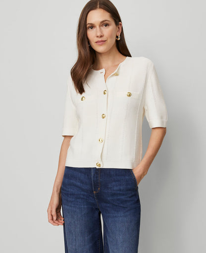 Textured Stitch Cardigan
