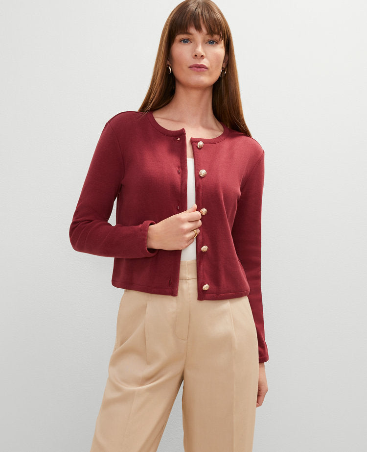Petite Weekend Collection Knit Jacket