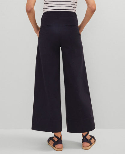 Petite Weekend Collection Wide-Leg Ankle Pant