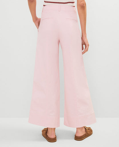 Petite Weekend Collection Wide-Leg Ankle Pant