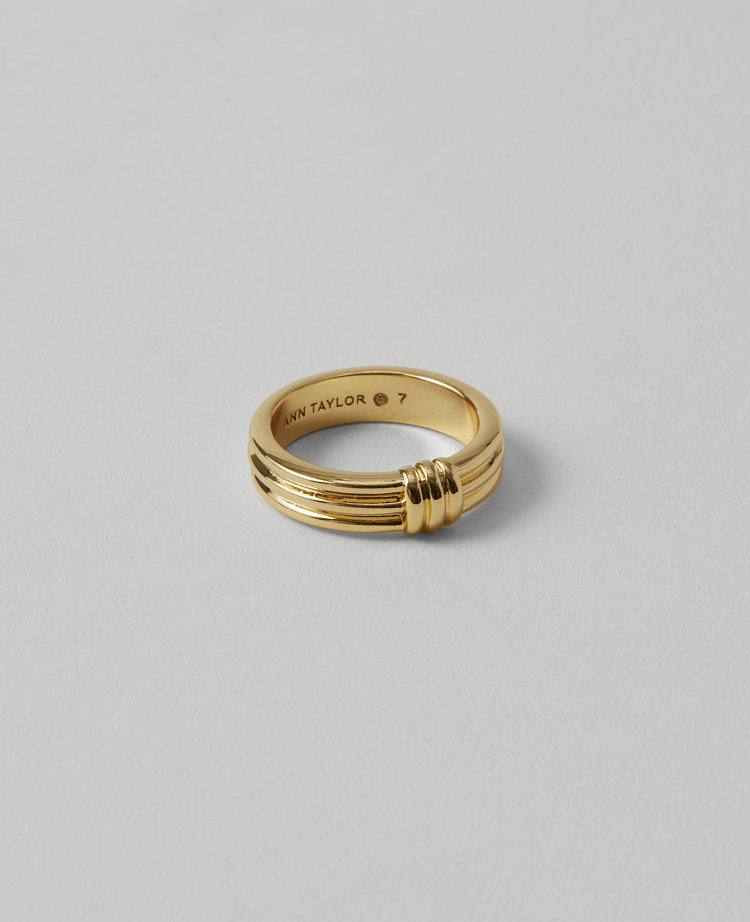 Metal Textured Knot Ring