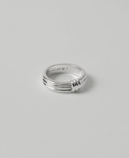 Metal Textured Knot Ring