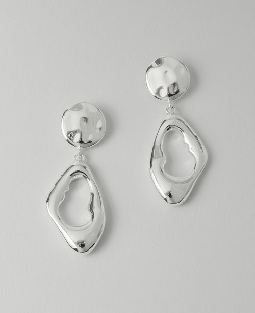 Rhombus Drop Earrings