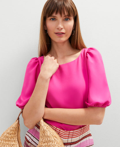 Petite Boatneck Popover