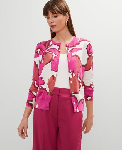 Petite Floral Ann Cardigan