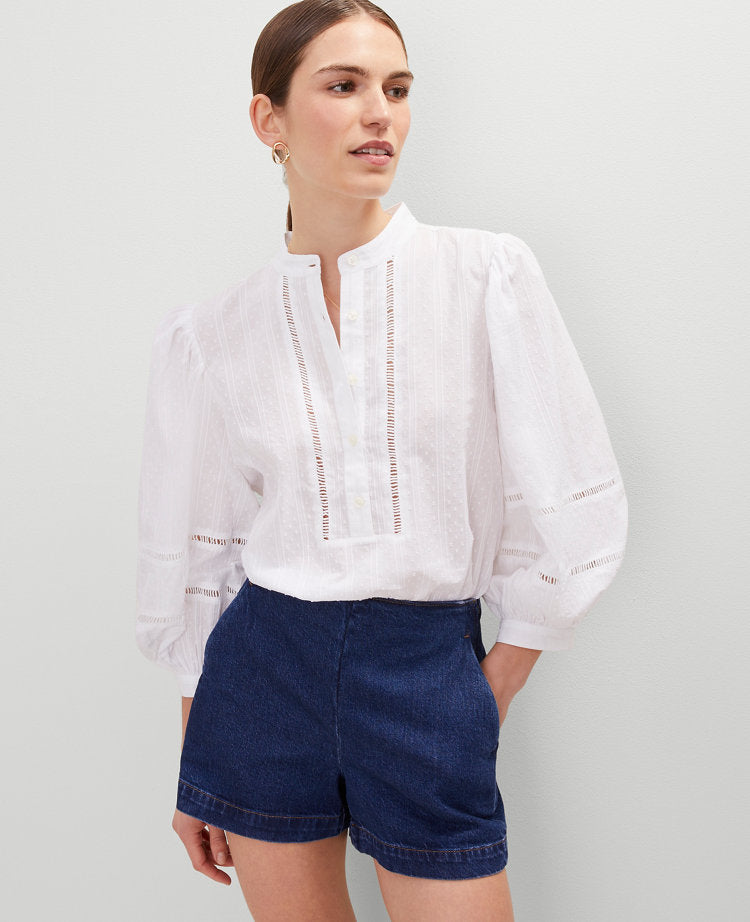 Petite Puff Sleeve Top