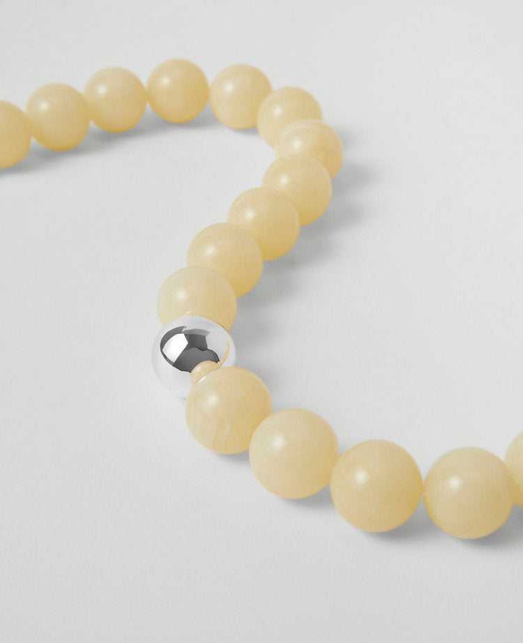 Oversized Beaded Ball Necklace