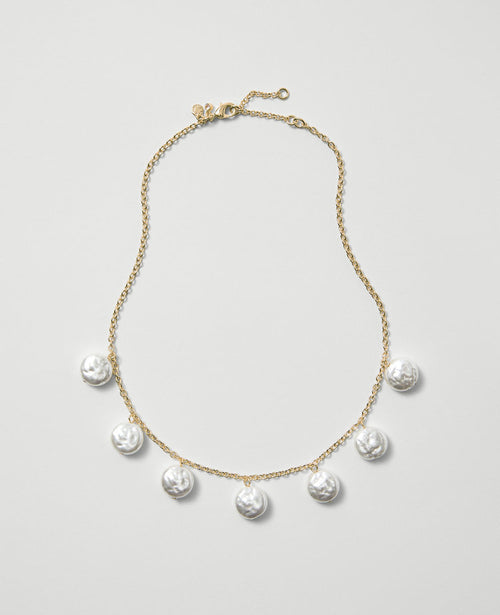 Pearlized Statement Necklace