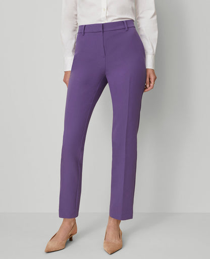 The Eva Ankle Pant in Doubleweave — Curvy Fit