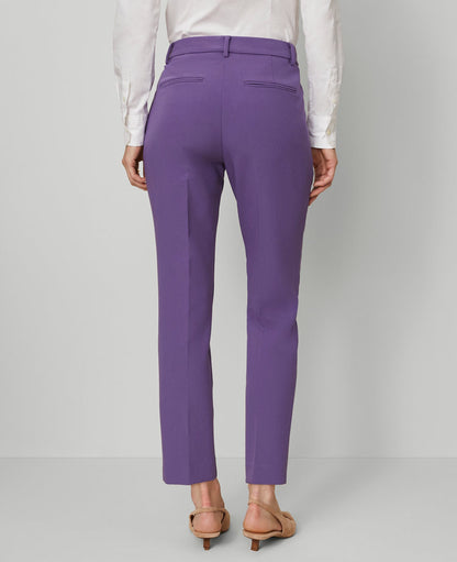 The Eva Ankle Pant in Doubleweave — Curvy Fit