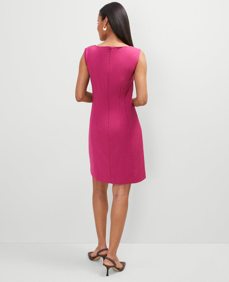 The Petite Cap Sleeve Shift Dress
