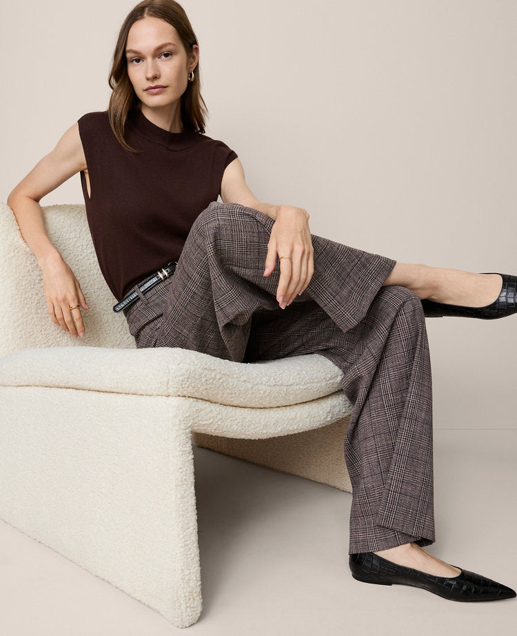 Refined Mock Neck Sweater Shell