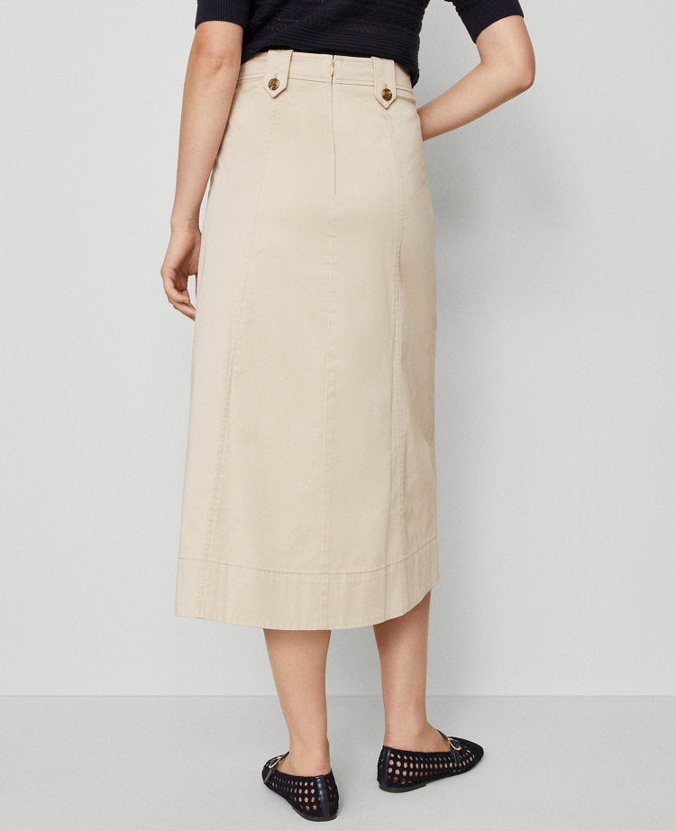 Petite Weekend Collection Full Midi Skirt