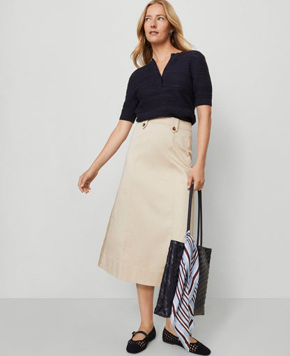 Petite Weekend Collection Full Midi Skirt
