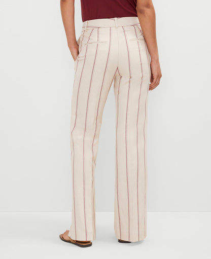 The Petite Jayne Trouser Pant in Pinstripe
