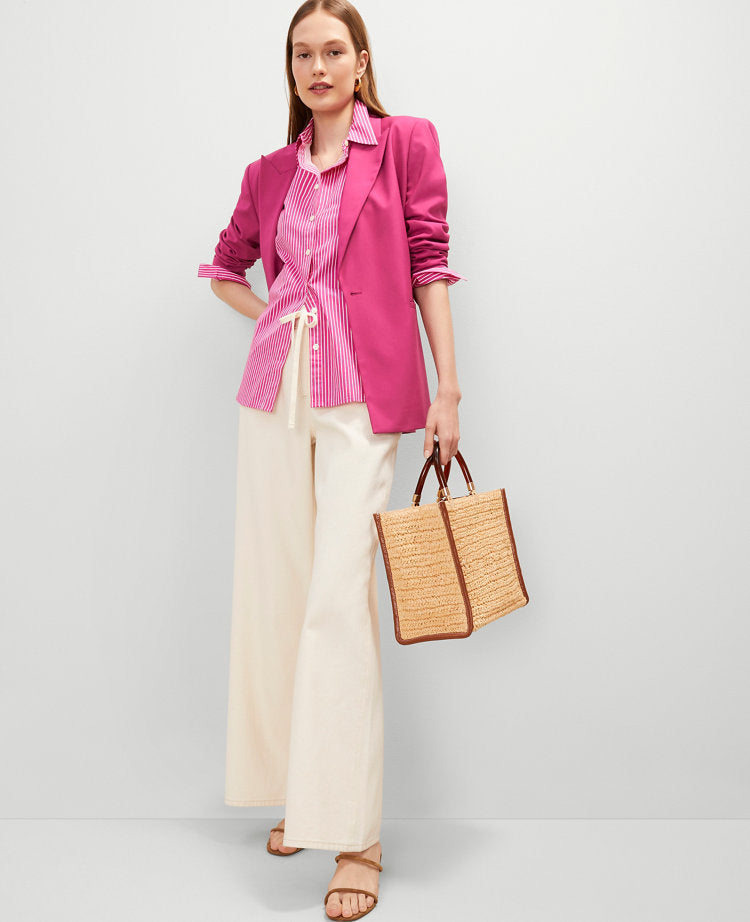 The Petite Belted Blazer