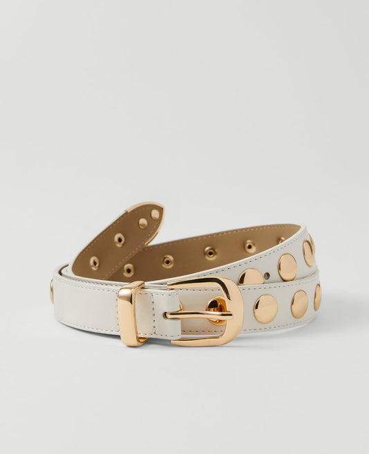 Leather Studded Belt