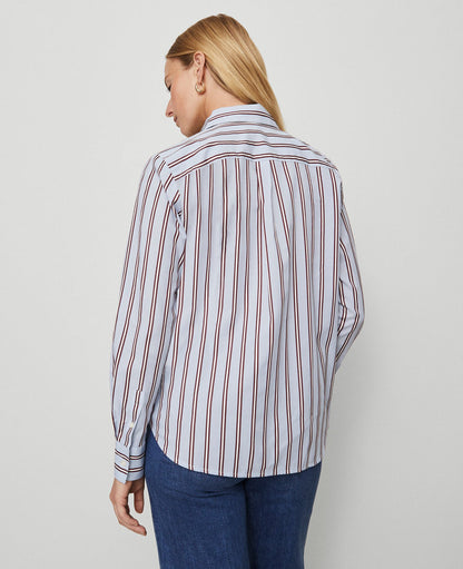 Weekend Collection Striped Relaxed Perfect Shirt