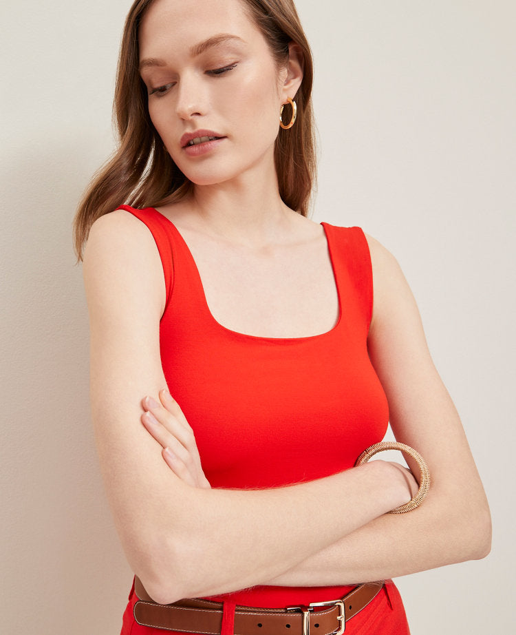 Square Neck Tank Top