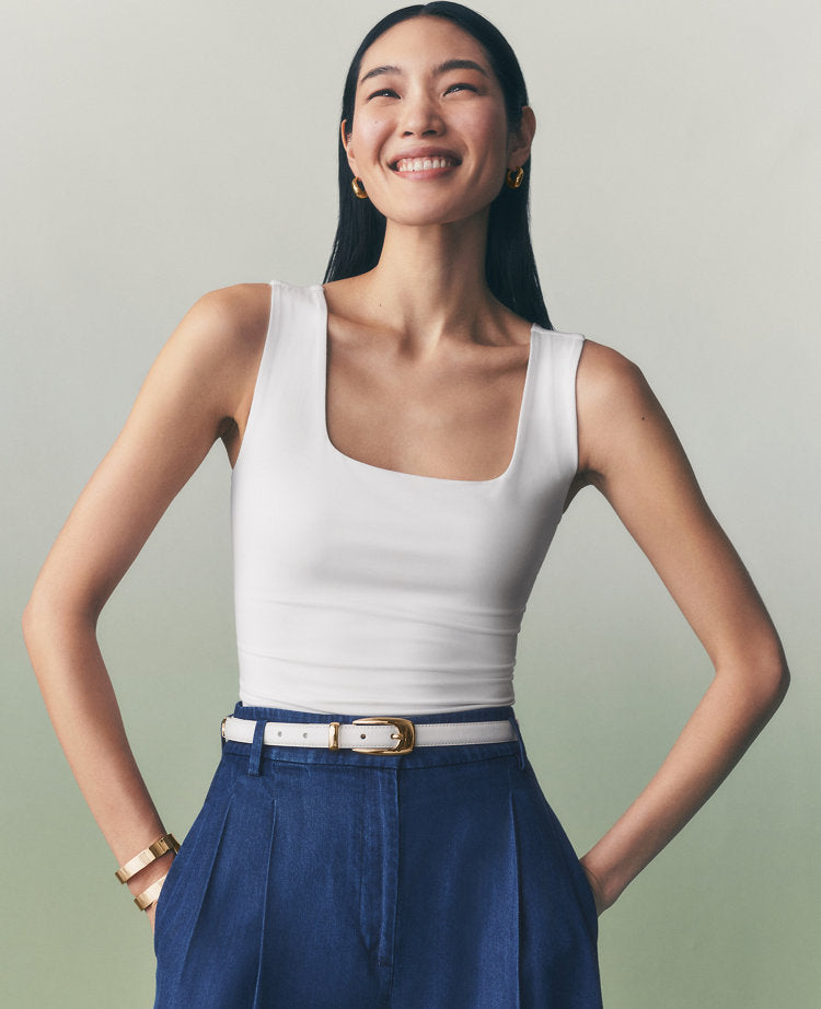 Square Neck Tank Top