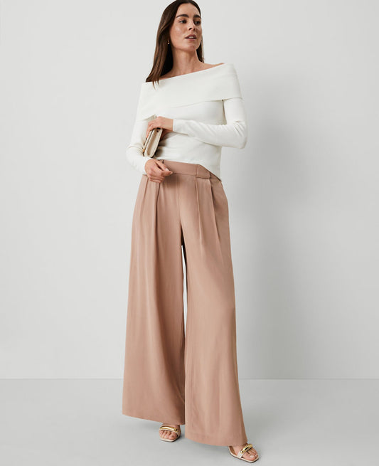Studio Collection Silk Palazzo Pant