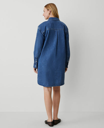 Denim Shirtdress