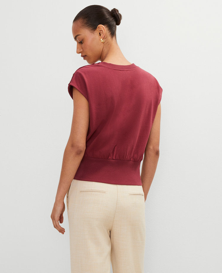 Shoulder Button Top