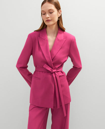The Belted Blazer